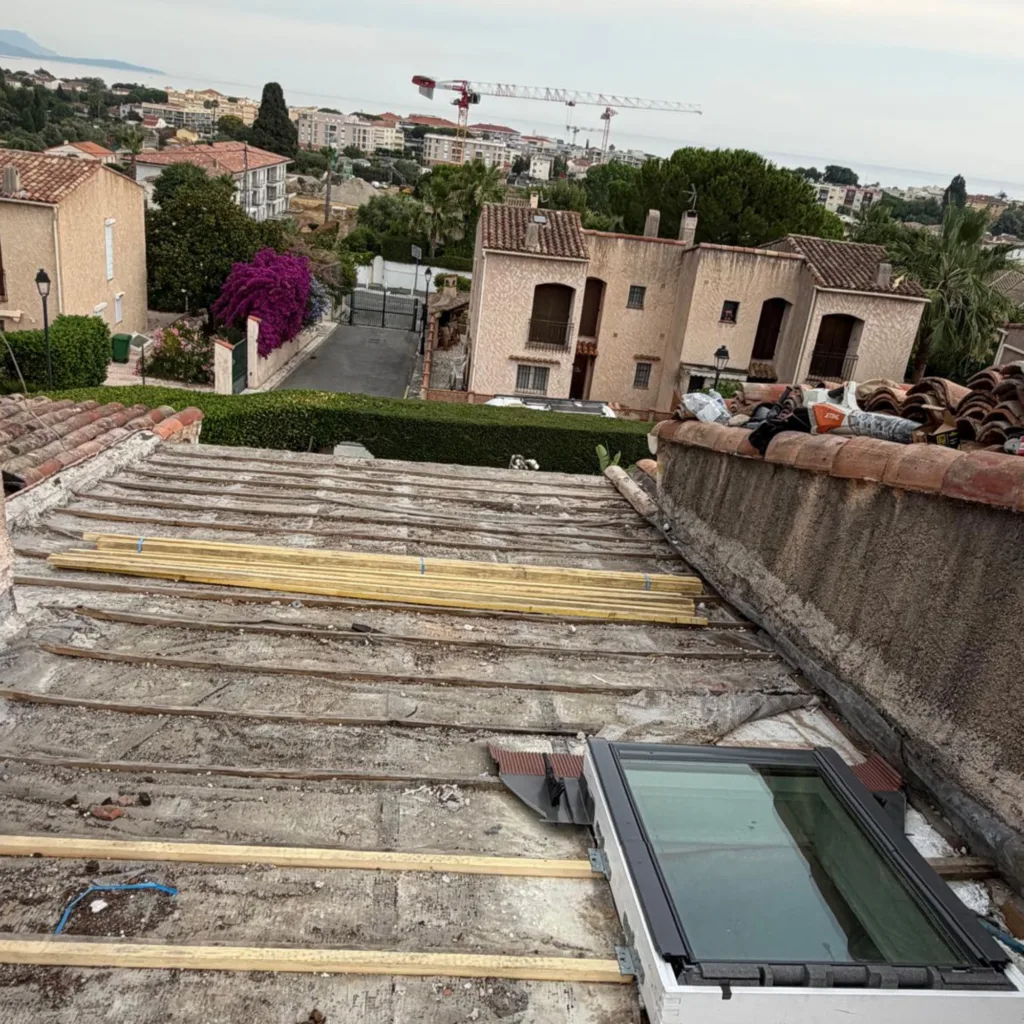 Bâchage, localisation, réparation
